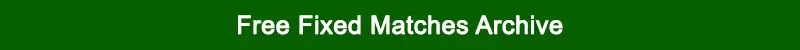 free fixed matches